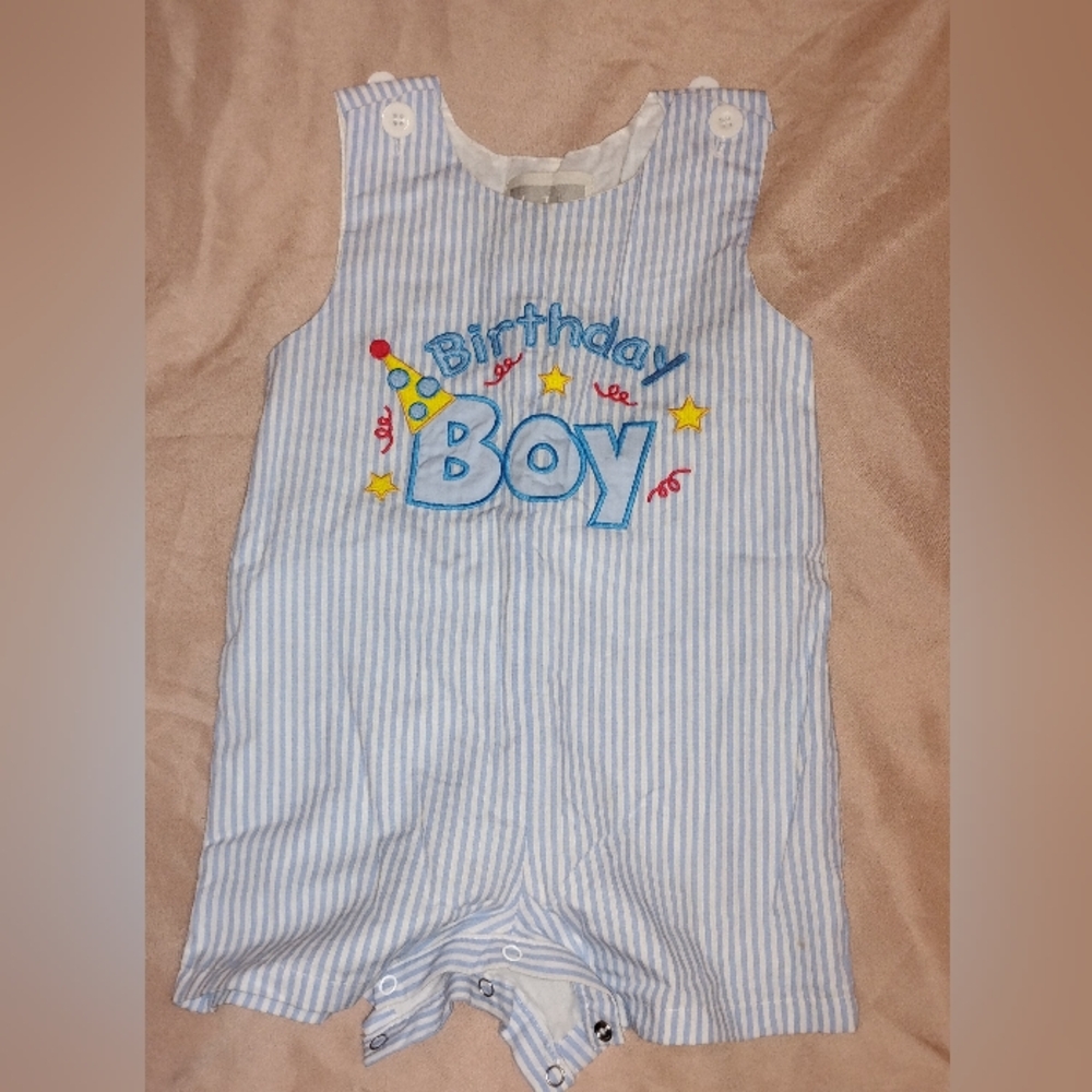 Lil Cactus Birthday Boy Romper